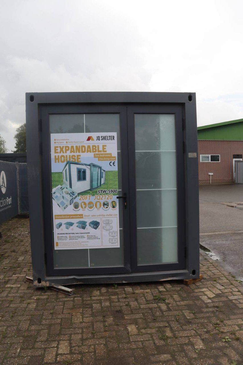 Mobile Wohneinheit mit Bad JQ Shelter STW-5900 2025 Neu