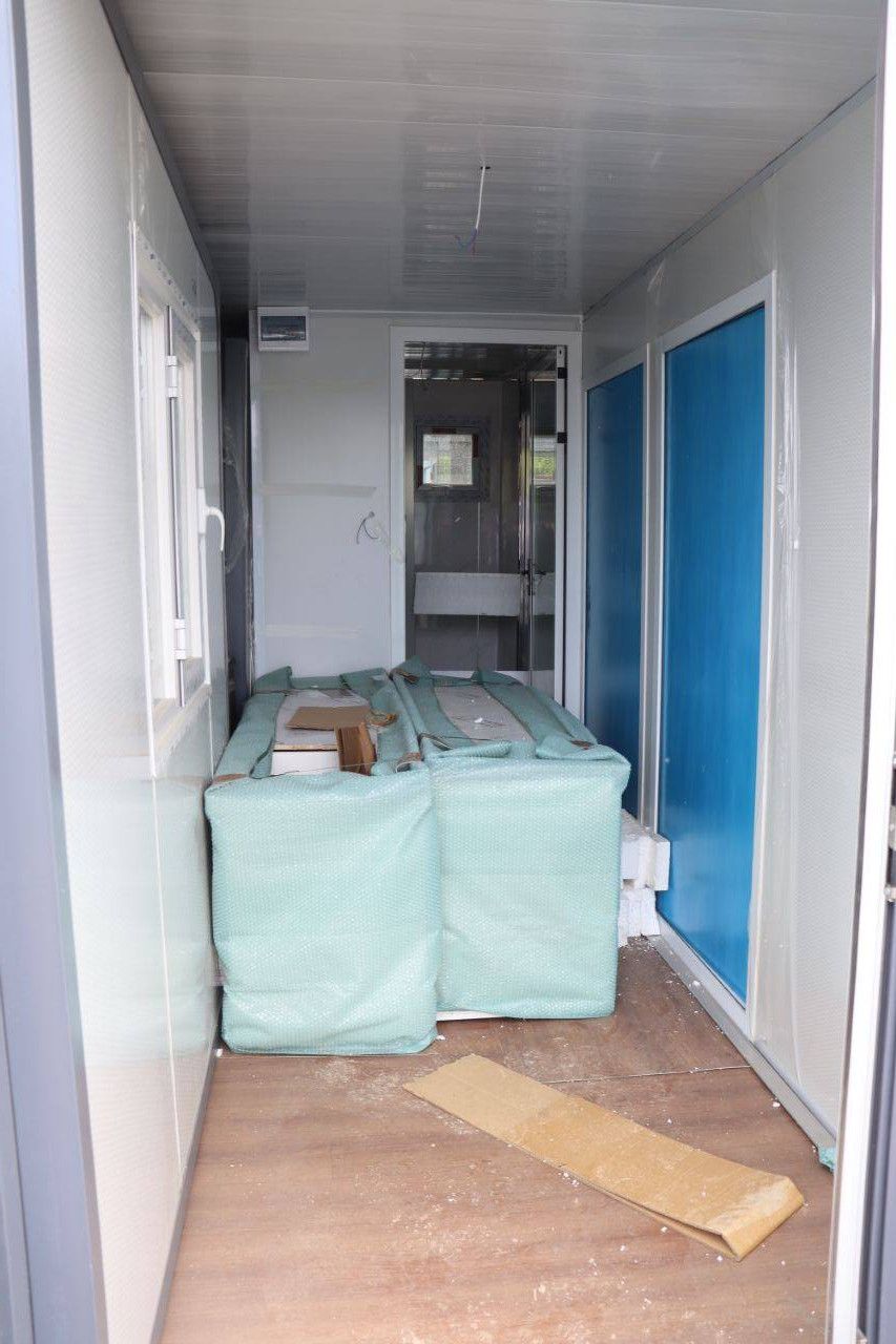Mobile Wohneinheit mit Bad JQ Shelter STW-5900 2025 Neu