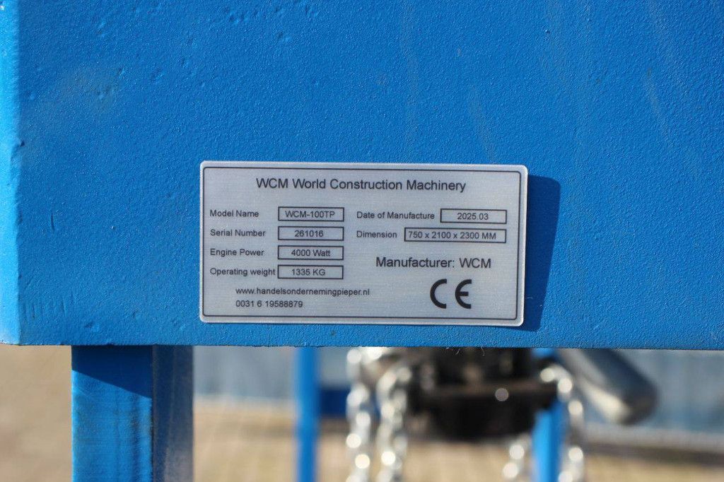 Industriële werkplaatspers WCM WCM-100TP Elektrisch 100t