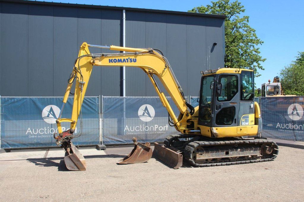 Raupenbagger Komatsu PC80MR Diesel 2009
