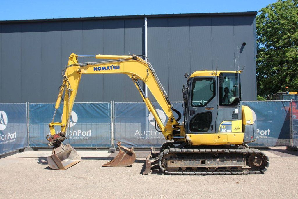 Raupenbagger Komatsu PC80MR Diesel 2009