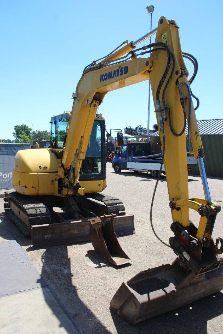 Raupenbagger Komatsu PC80MR Diesel 2009