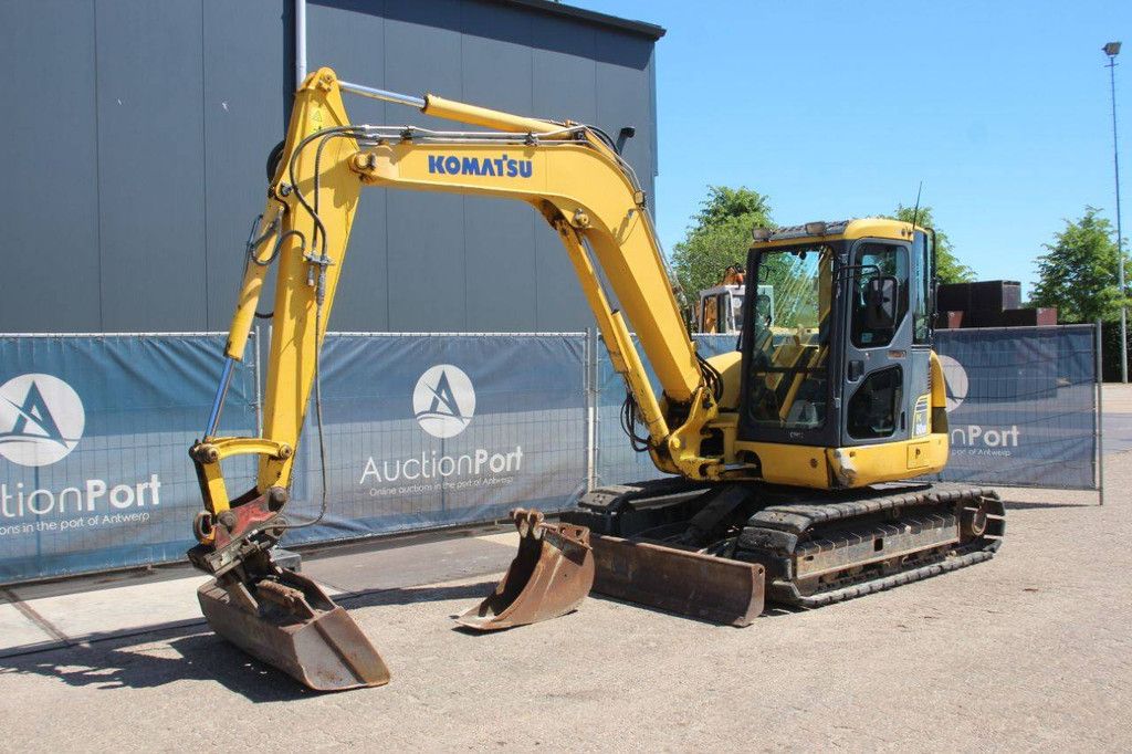 Raupenbagger Komatsu PC80MR Diesel 2009