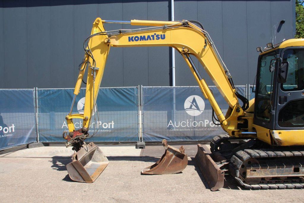Raupenbagger Komatsu PC80MR Diesel 2009