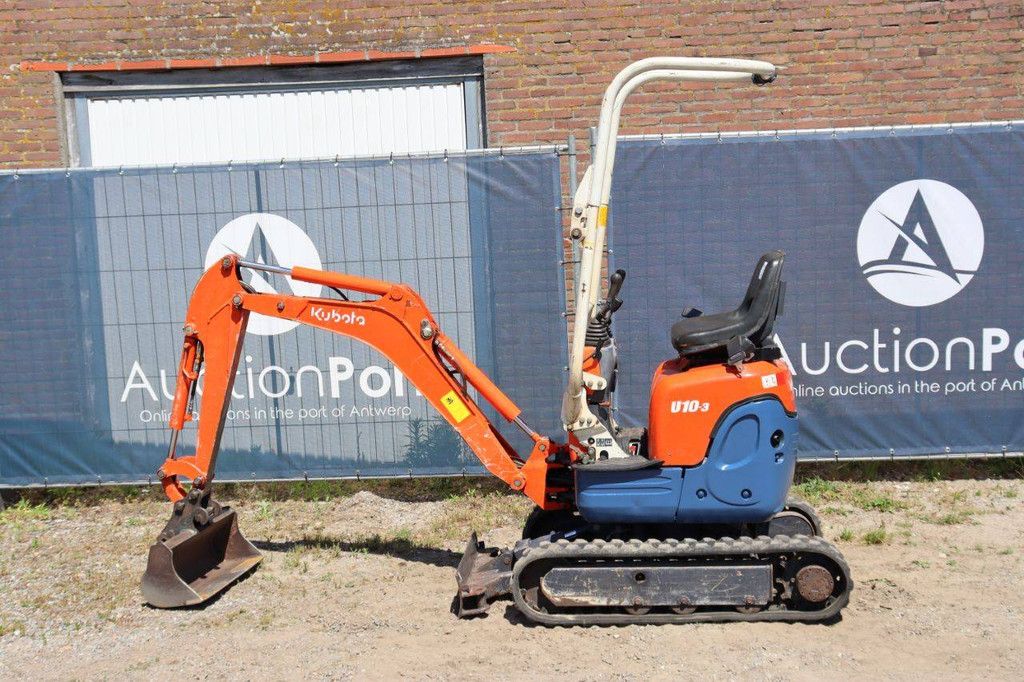 Mini excavator Kubota U10-3 Diesel 2010