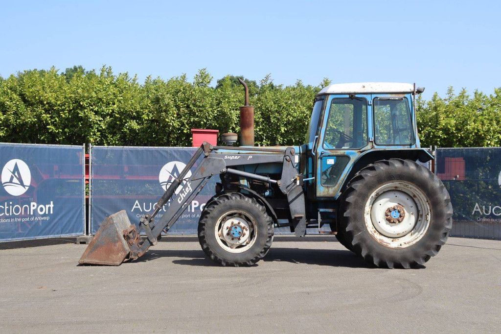 Tractor Ford 7700 Diesel 1978 met voorlader (Marge)