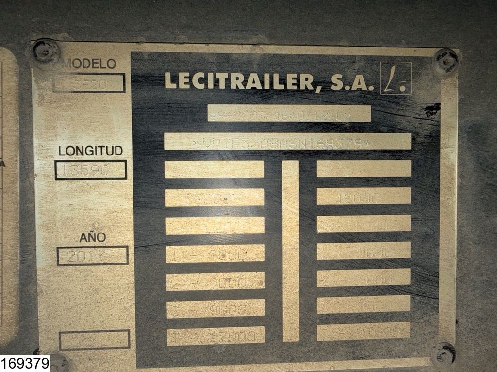 Lecitrailer Koel vries Carrier Vector 1350