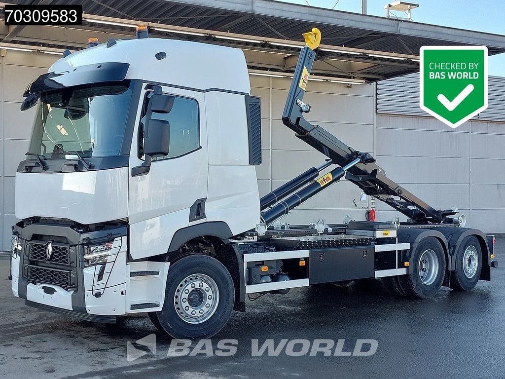 Renault C 480 6X2 NEW! HYVA 22-60S Containersystem Lift+Steering Optibrake+ Euro 6