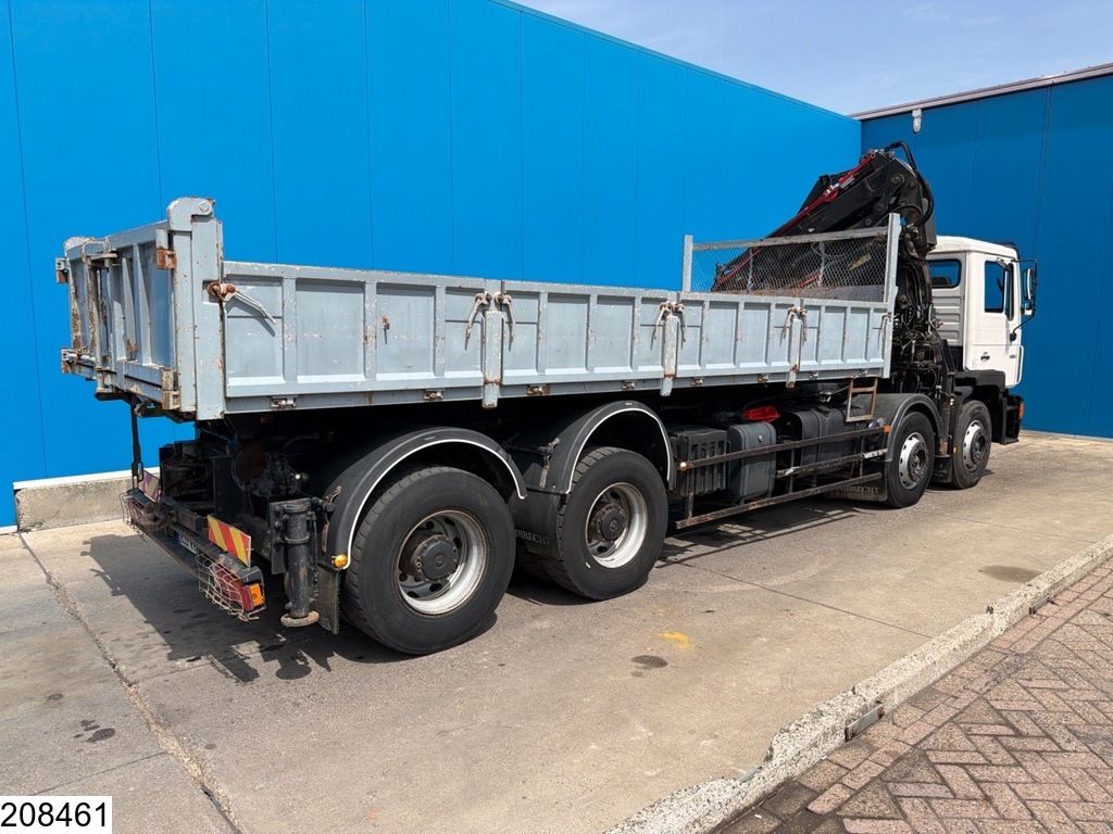 MAN 41 372 8x4, Manual, HIAB, Remote, Bladvering