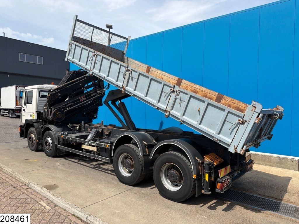 MAN 41 372 8x4, Manual, HIAB, Remote, Bladvering