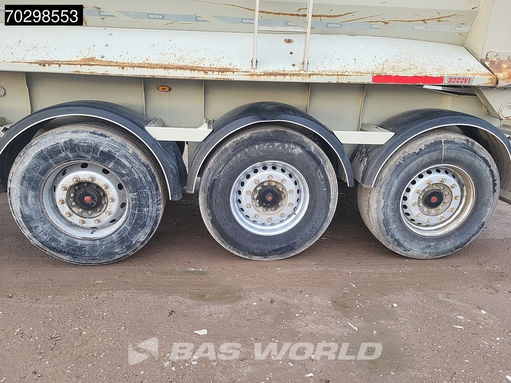 Ozgul F 3 axles Lifting Axle 24m3