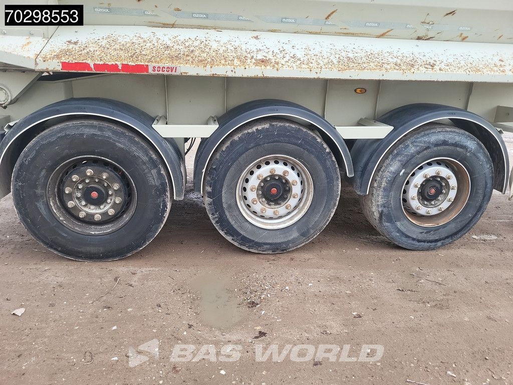 Ozgul F 3 axles Lifting Axle 24m3
