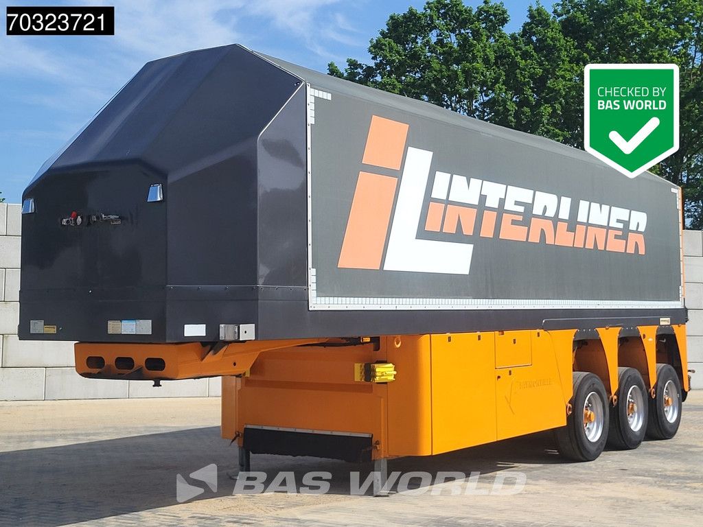 Faymonville PV-3C 3 axles Glass Innenlader Lifting Axle