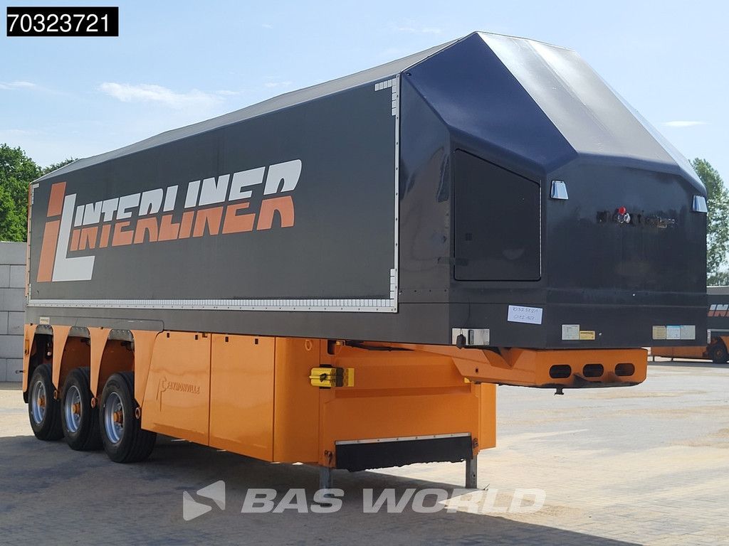 Faymonville PV-3C 3 axles Glass Innenlader Lifting Axle