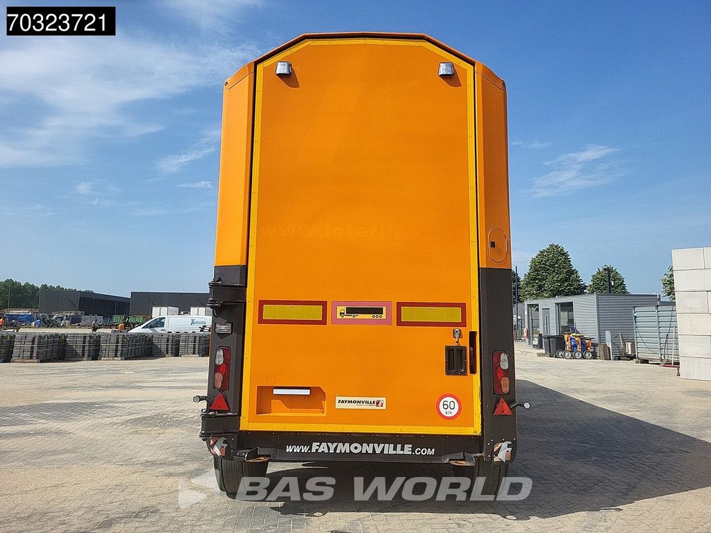Faymonville PV-3C 3 axles Glass Innenlader Lifting Axle
