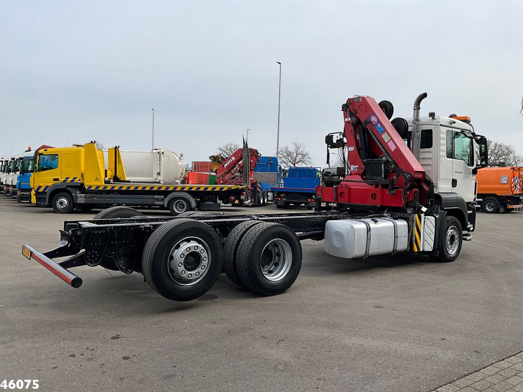Man TGS 26.320 HMF 18 Tonmeter laadkraan
