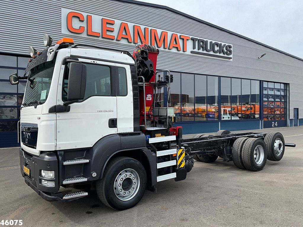 Man TGS 26.320 HMF 18 Tonmeter laadkraan