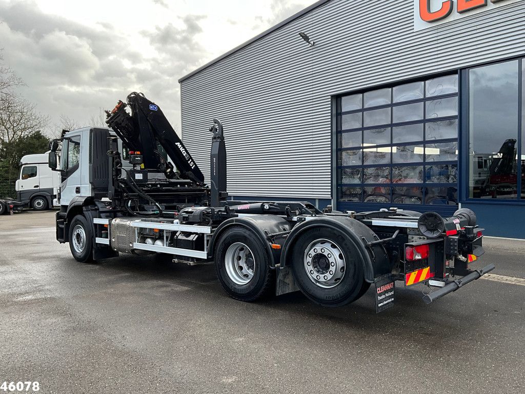 Iveco Stralis AD260SY Euro 6 MKG 15 Tonmeter laadkraan Just 72.311 km!