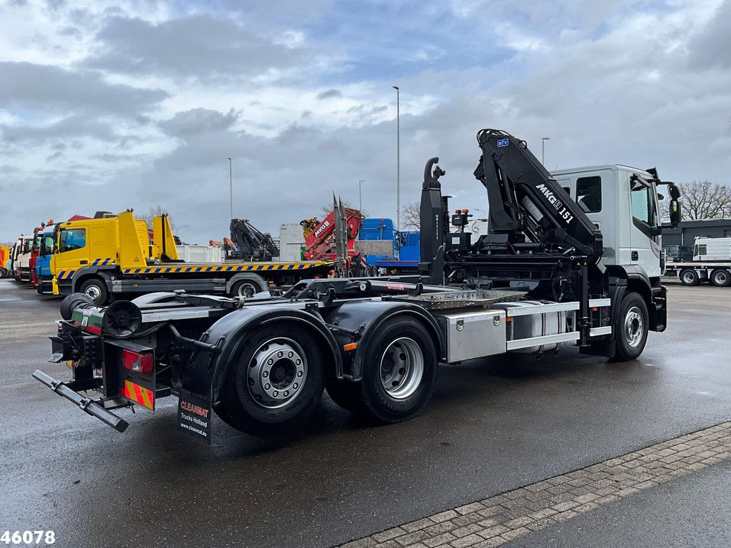 Iveco Stralis AD260SY Euro 6 MKG 15 Tonmeter laadkraan Just 72.311 km!