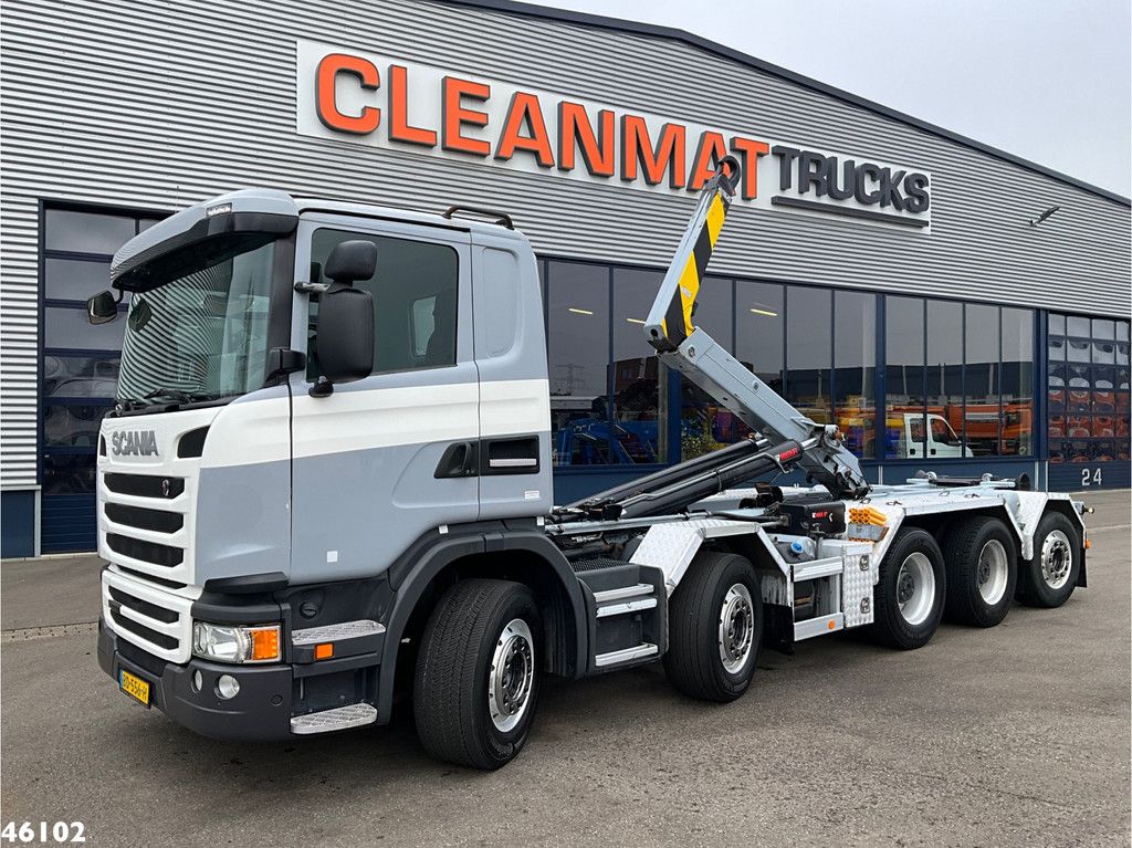 Scania G 490 10x4 Euro 6 Retarder Hiab 26 Ton haakarmsysteem