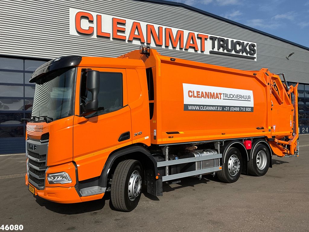 DAF FAG XD 340 Euro 6 Geesink 20m³ Welvaarts weighing system