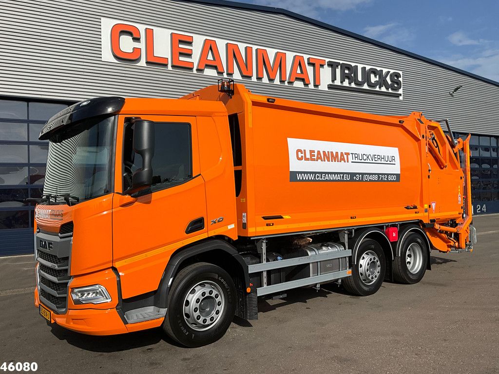 DAF FAG XD 340 Euro 6 Geesink 20m³ Welvaarts weighing system