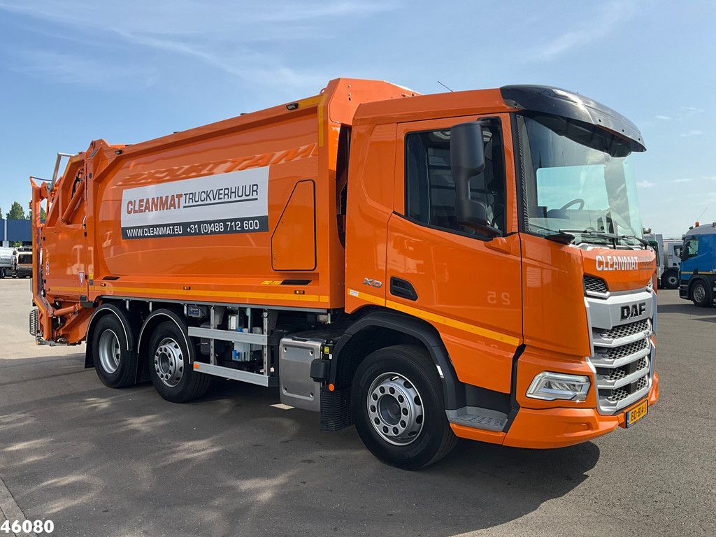 DAF FAG XD 340 Euro 6 Geesink 20m³ Welvaarts weighing system