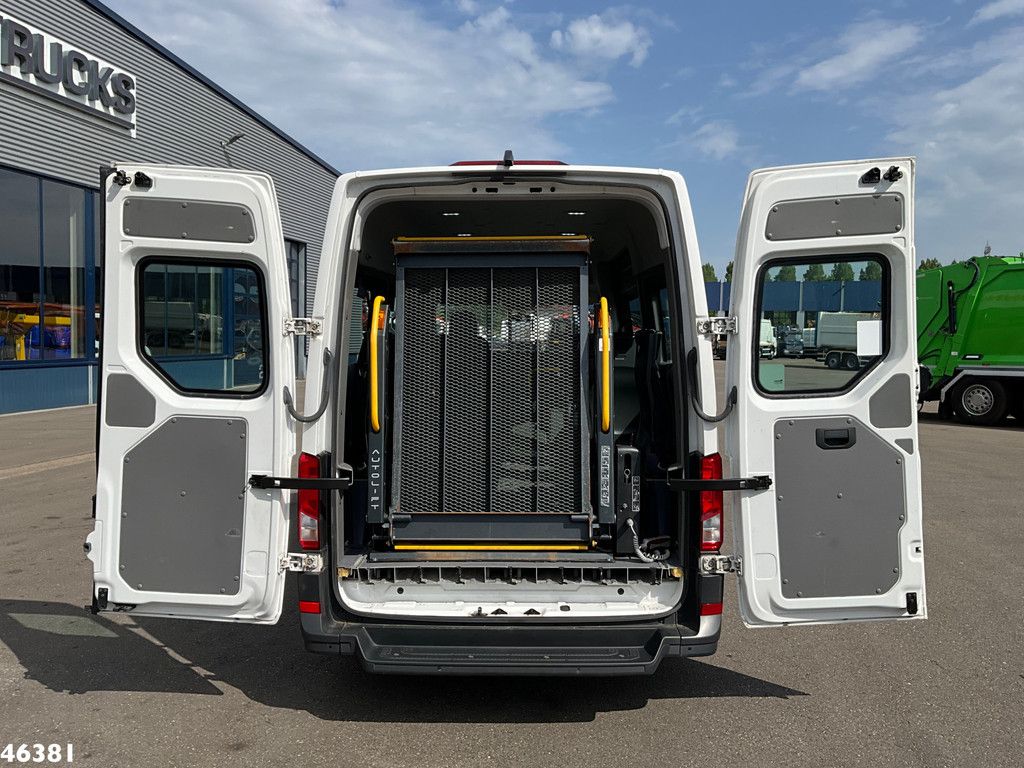 Volkswagen E-Crafter 100% Elektrisch 9 persoon + 2 rolstoelvervoer