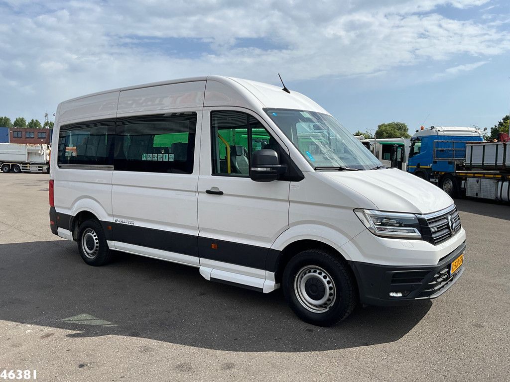 Volkswagen E-Crafter 100% Elektrisch 9 persoon + 2 rolstoelvervoer