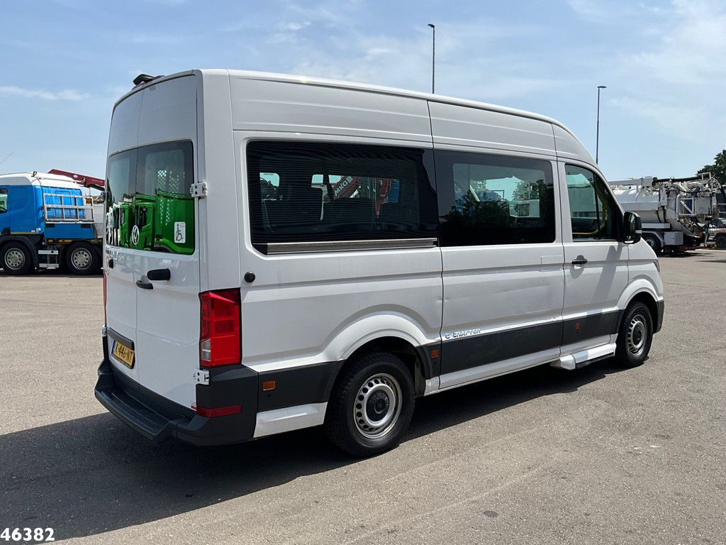 Volkswagen E-Crafter 100% Elektrisch 9 persoon + 2 rolstoelvervoer