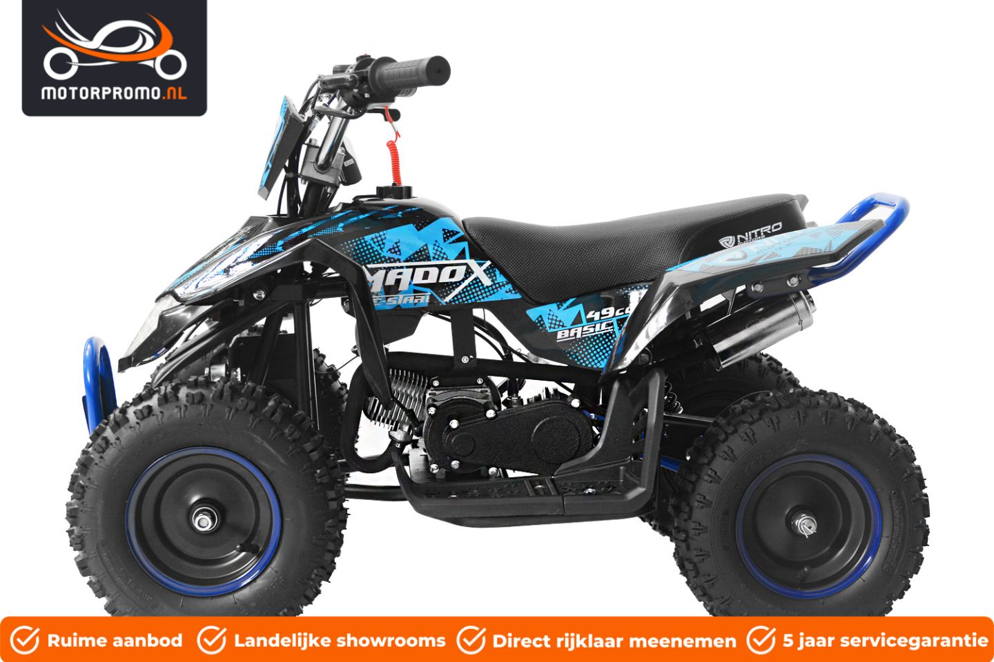 Quads benzine mini kinderquads atv kinderquad of elektrisch