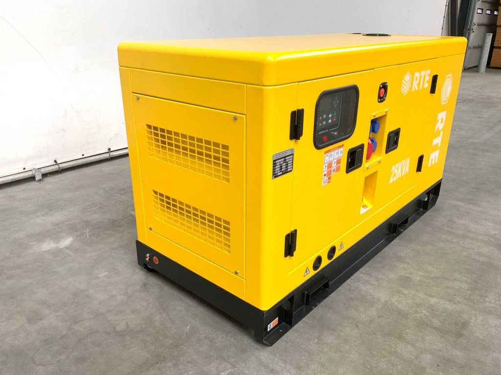 Generator RTE 7423 Diesel 2025 25 KVA 2025 Neu