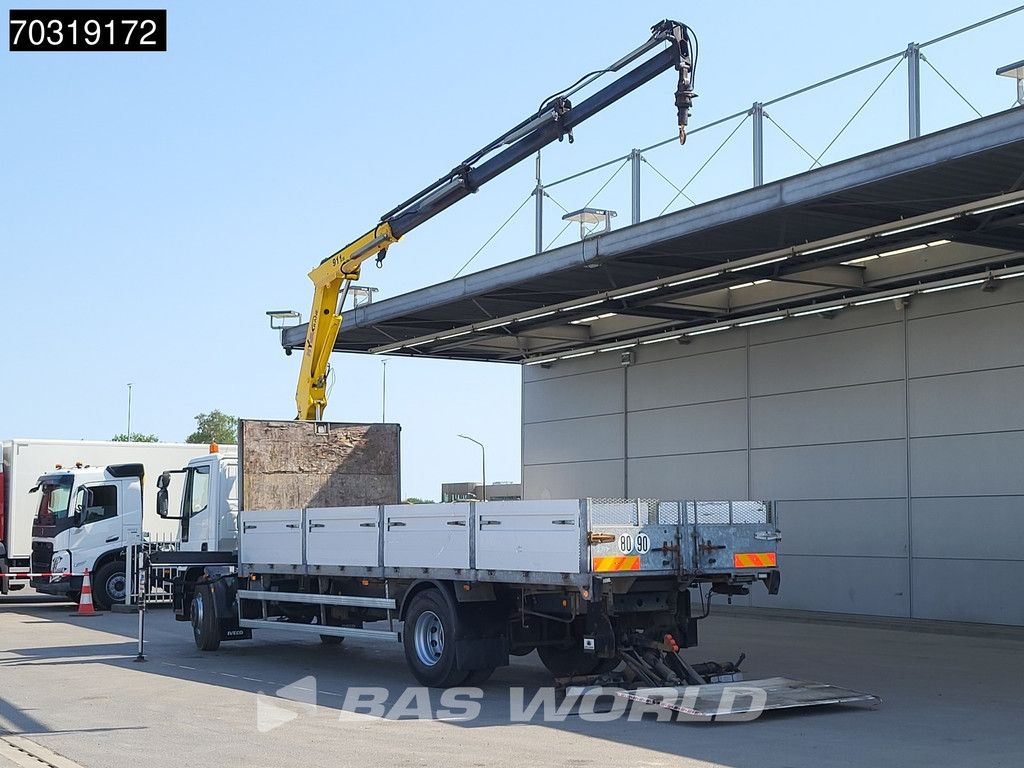 Iveco Eurocargo 180E250 4X2 HYVA V911 3S Kran Crane Manual Euro 5