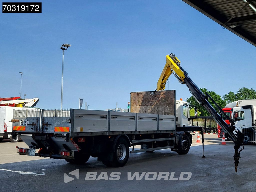Iveco Eurocargo 180E250 4X2 HYVA V911 3S Kran Crane Manual Euro 5