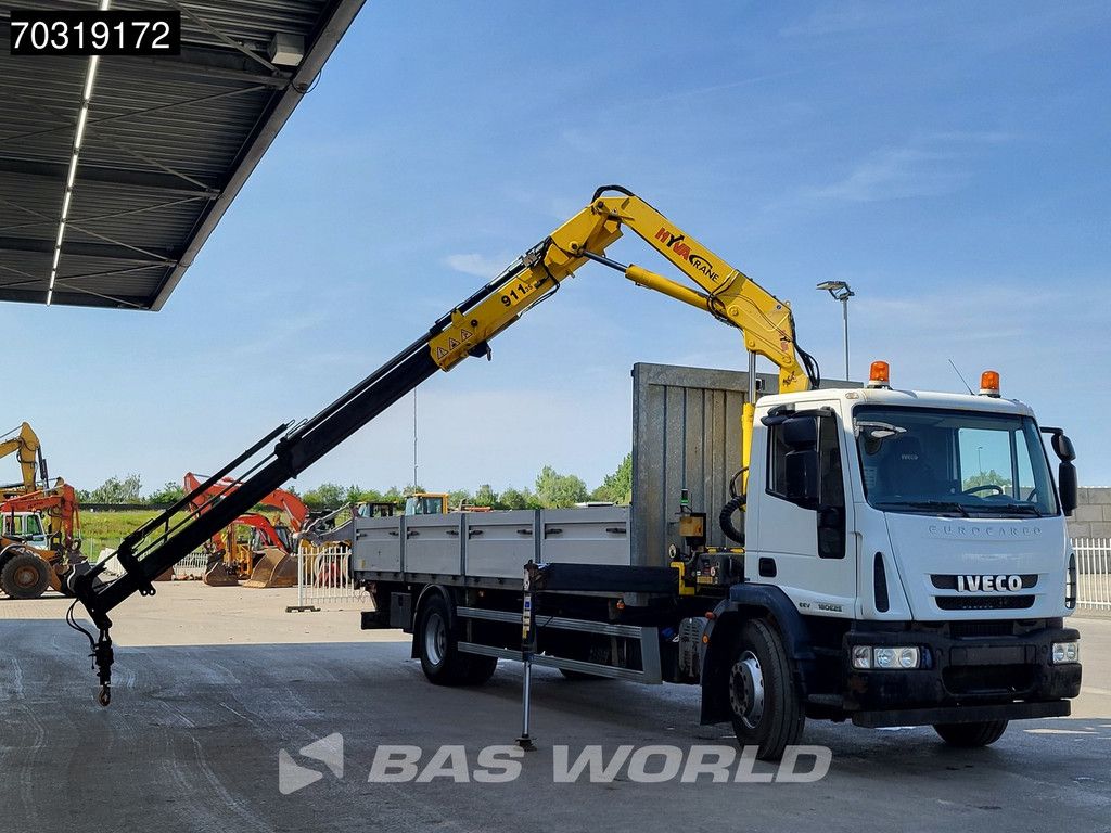 Iveco Eurocargo 180E250 4X2 HYVA V911 3S Kran Crane Manual Euro 5