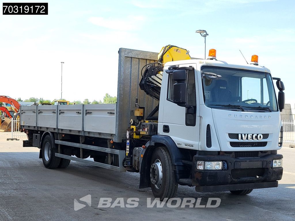 Iveco Eurocargo 180E250 4X2 HYVA V911 3S Kran Crane Manual Euro 5