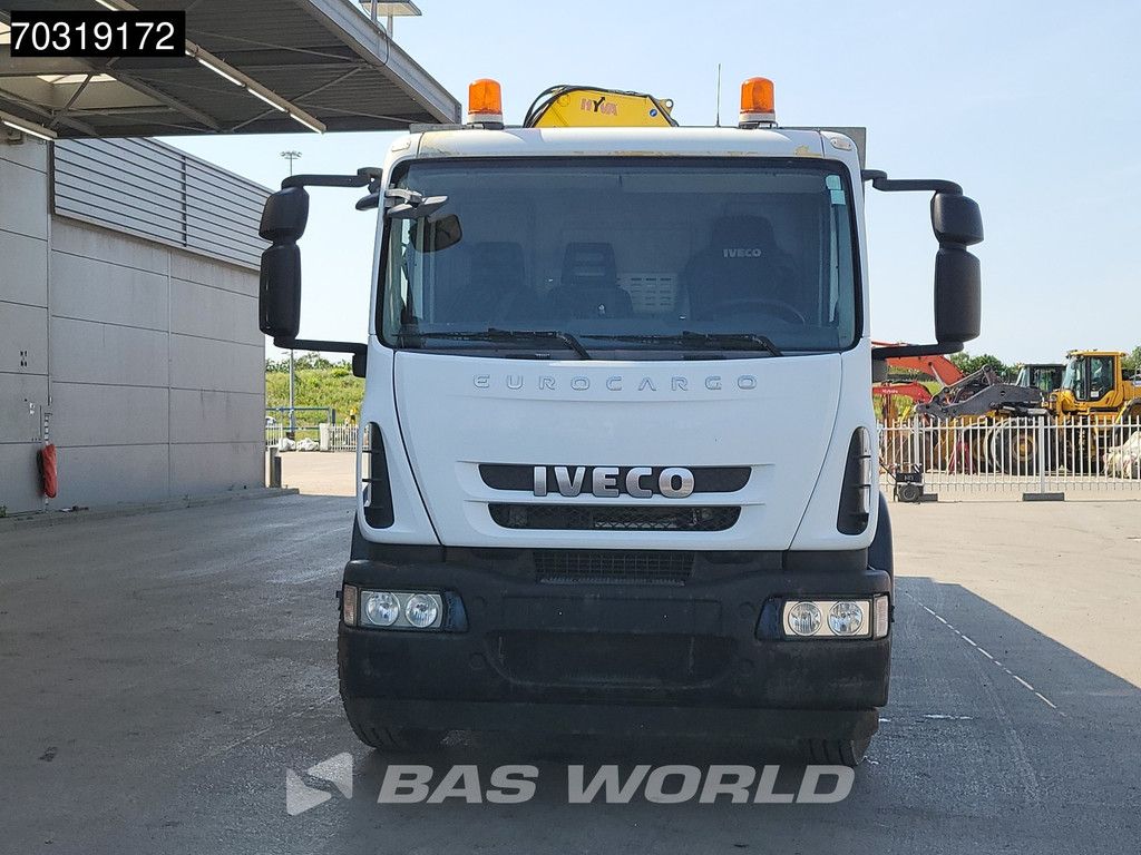 Iveco Eurocargo 180E250 4X2 HYVA V911 3S Kran Crane Manual Euro 5