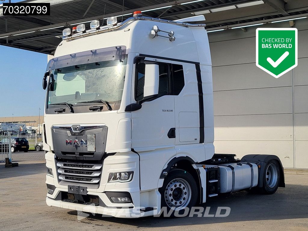 MAN TGX 18.510 4X2 GX Mega Hebesattel Retarder 2xTanks ACC Navi Standklima