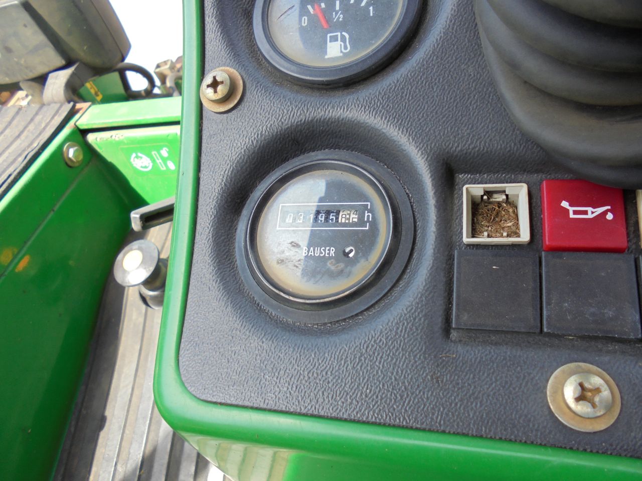 John deere 1505 met schell 5 delige cirkelmaaier
