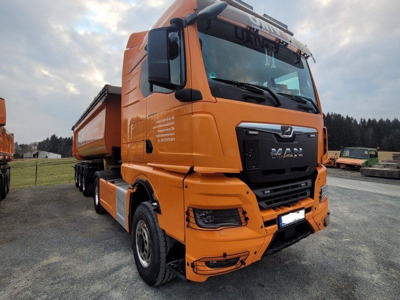MAN TGX 18.510 Allrad Hydrodrive mit Schmitz Kippsattel