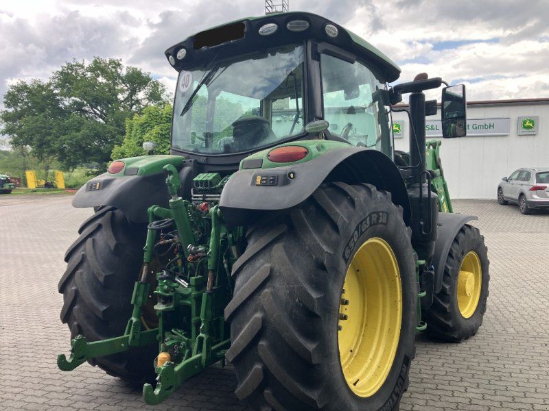 John Deere 6155R mit Frontlader/ FZW/ FKH