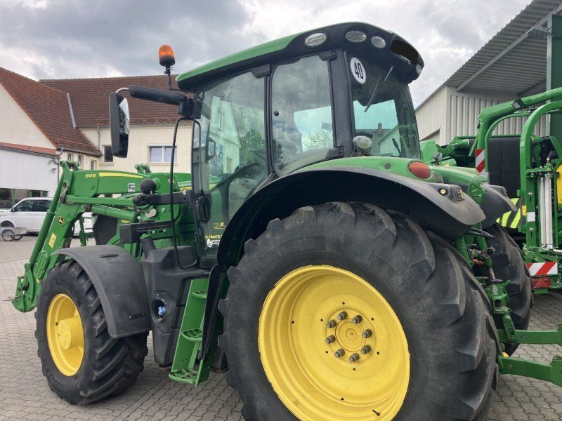 John Deere 6155R mit Frontlader/ FZW/ FKH