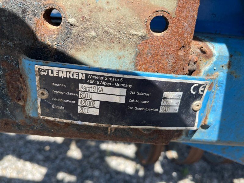 Lemken Karat 9/600 KUA