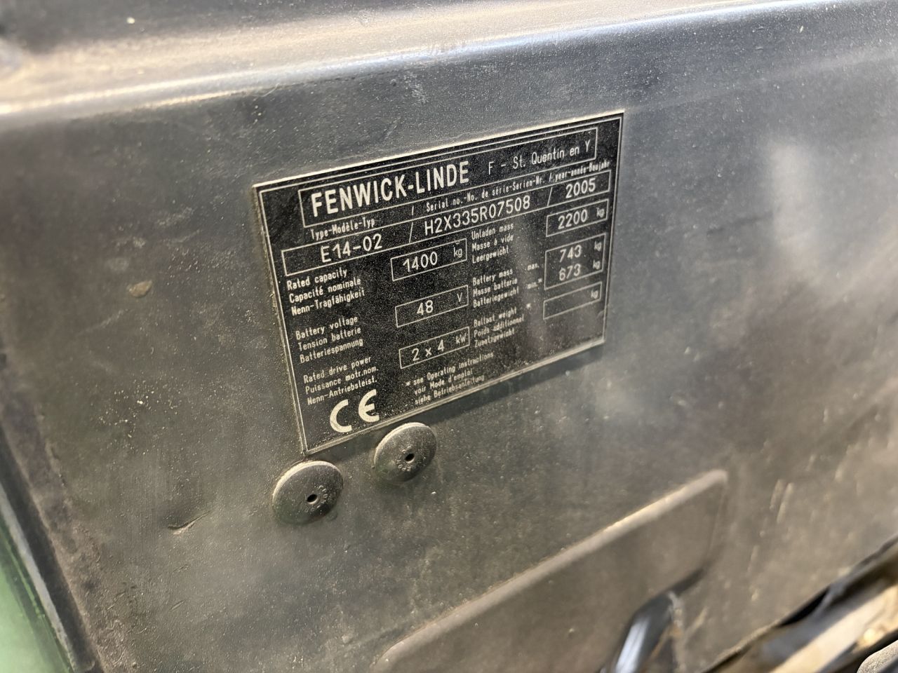 Linde E14-02-335
