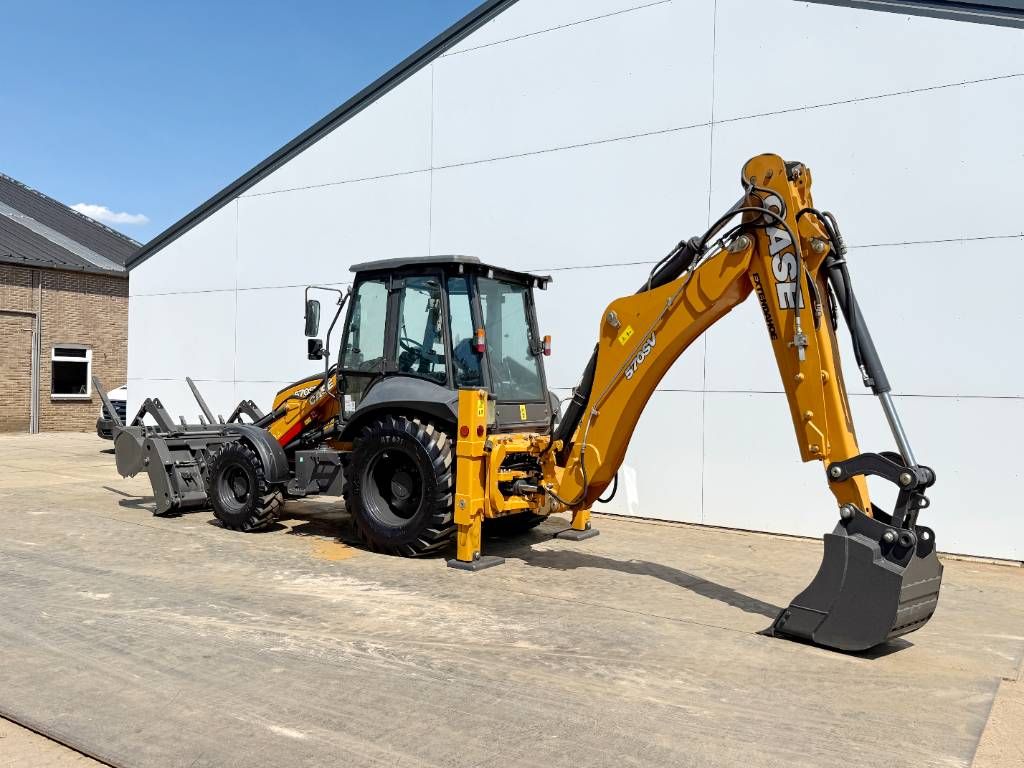 CASE 570SV - 6/1 Bucket / Telescopic Boom / Airco