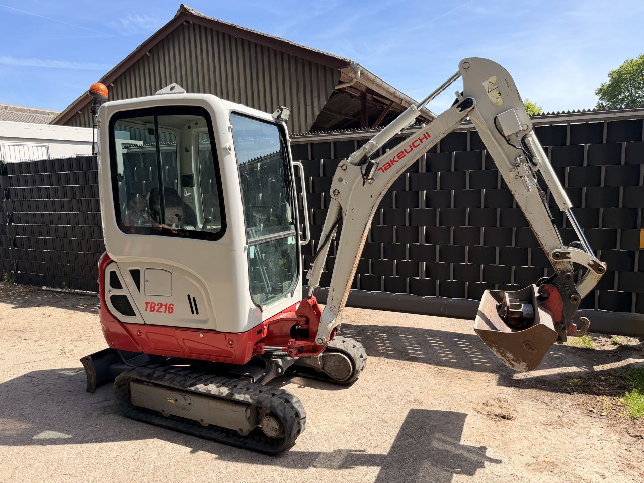 Takeuchi TB216 graafmachine kubota hitachi yanmar bobcat