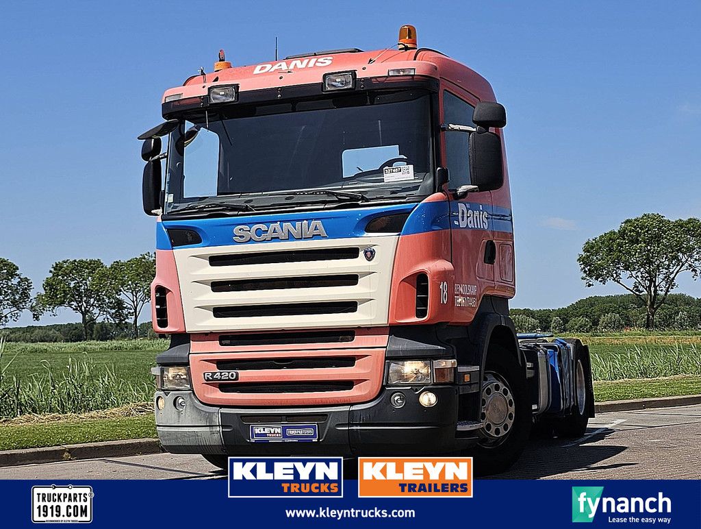 SCANIA R420 manual alcoa pto