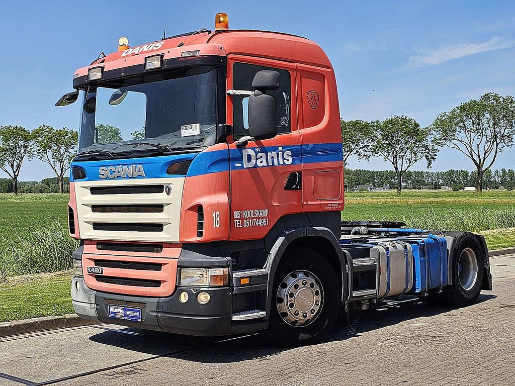 SCANIA R420 manual alcoa pto