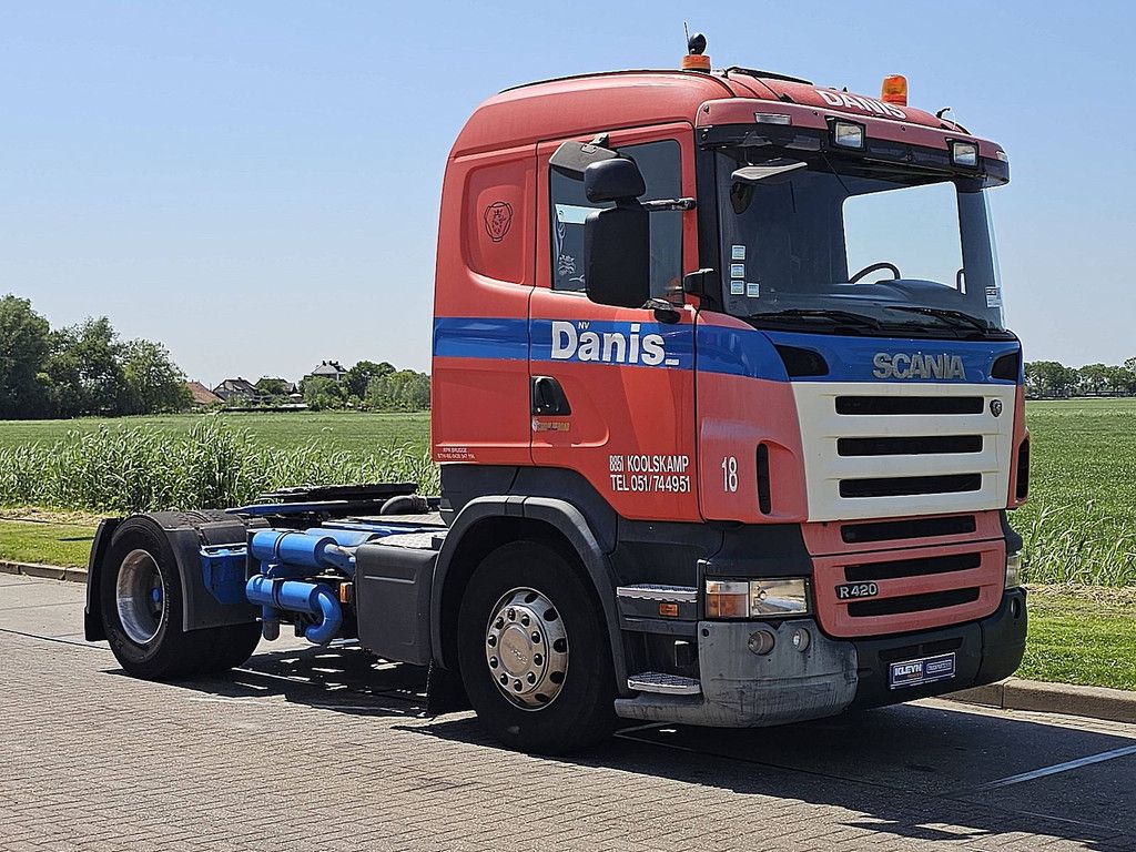 SCANIA R420 manual alcoa pto