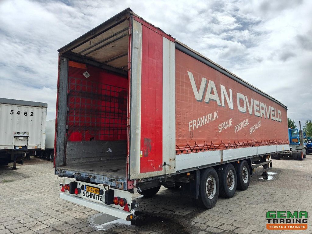 Schmitz SCS 24/L - 13.62 E B (S01) Curtainside curtains/Sliding roof - Galvanized - SAF Axles - Disc brakes - 07/2026 MOT